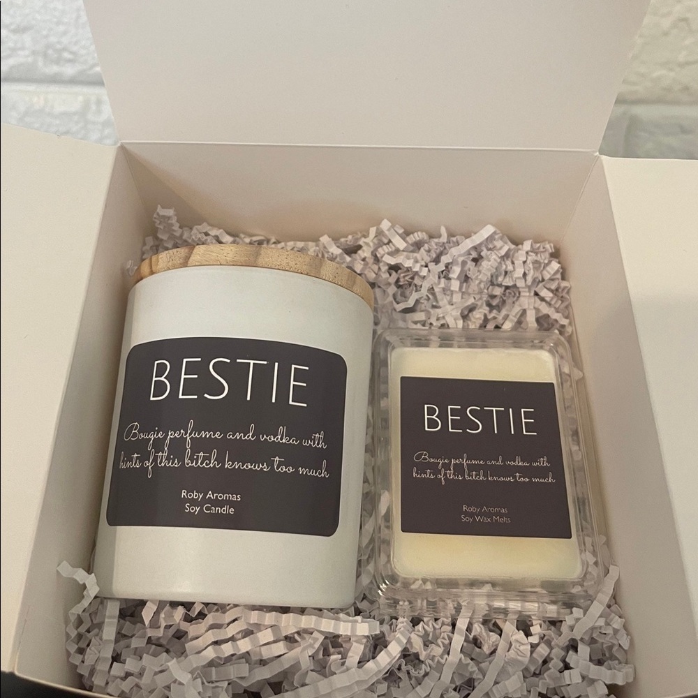 Best Friend Gift Box, Bestie Candle Wax Melts